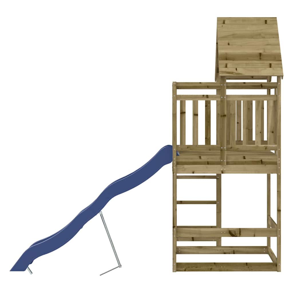 Set da Gioco da Esterno in Legno di Pino Impregnato | homemem39