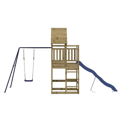 Set da Gioco da Esterno in Legno di Pino Impregnato | homemem39
