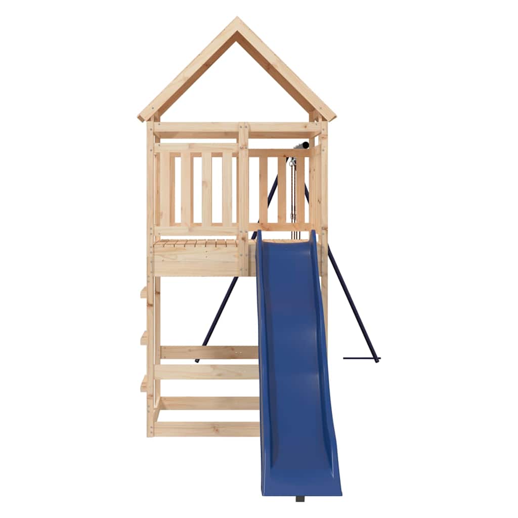 Set da Gioco da Esterno in Legno Massello di Pino | homemem39