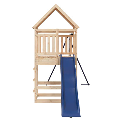 Set da Gioco da Esterno in Legno Massello di Pino | homemem39