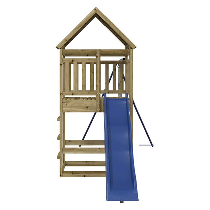 Set da Gioco da Esterno in Legno di Pino Impregnato | homemem39