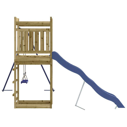 Set da Gioco da Esterno in Legno di Pino Impregnato | homemem39