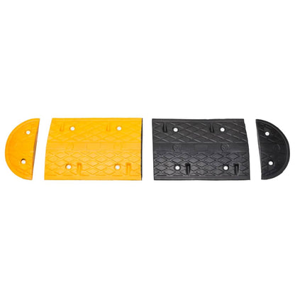 Dosso Giallo e Nero 420x32,5x4 cm in Gomma | homemem39