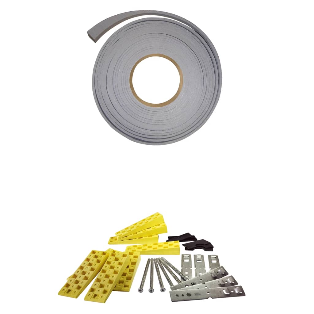 Porta Ingresso Antracite 100x200 cm in Alluminio e PVC | homemem39