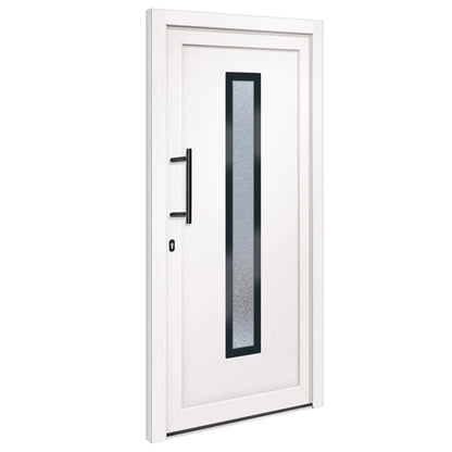Porta Ingresso Bianca 98x200 cm in PVC - homemem39