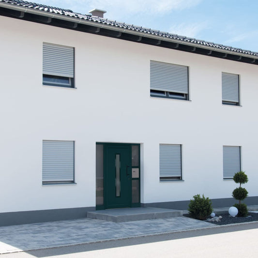 Porta Ingresso Antracite 108x200 cm in PVC - homemem39