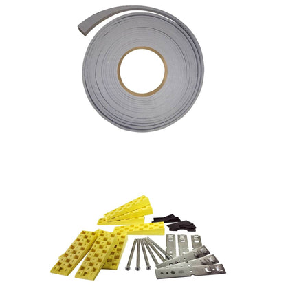 Porta Ingresso Bianca 108x208 cm in PVC