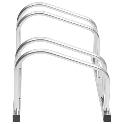 Portabici per 2 Biciclette Acciaio Zincato - homemem39