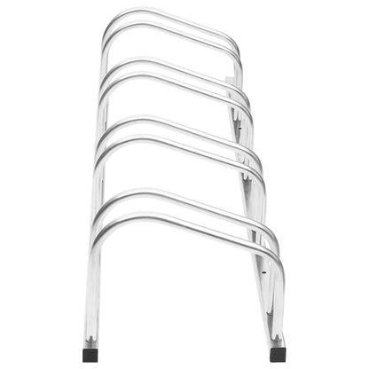 Portabici per 4 Biciclette Acciaio Zincato | homemem39