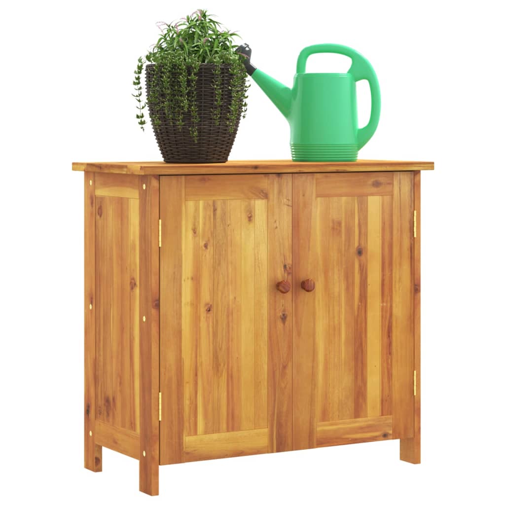 Mobile da Giardino75x35x70 cm in Legno Massello di Acacia | homemem39