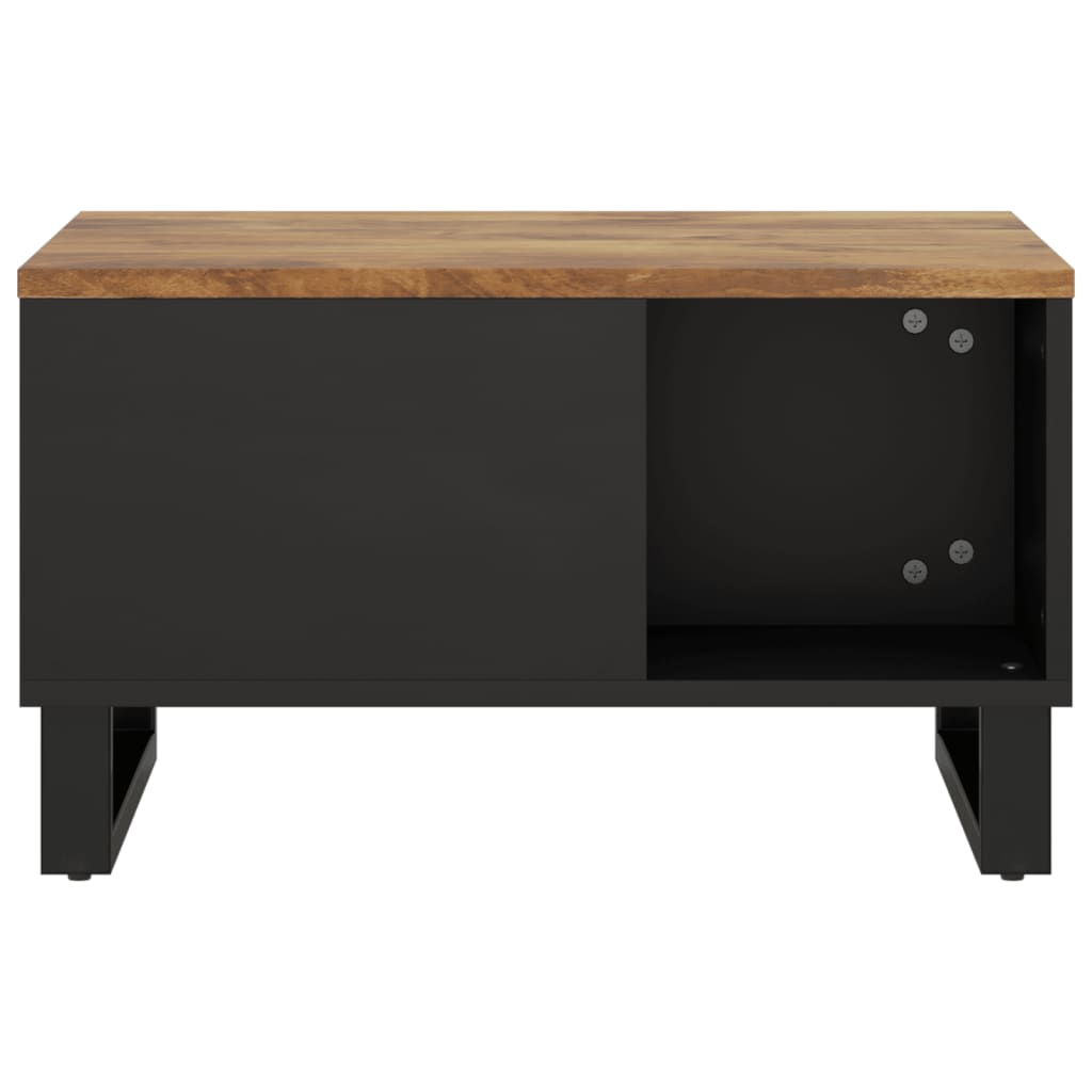 Tavolino da Salotto 60x50x35 cm in Legno Massello di Mango