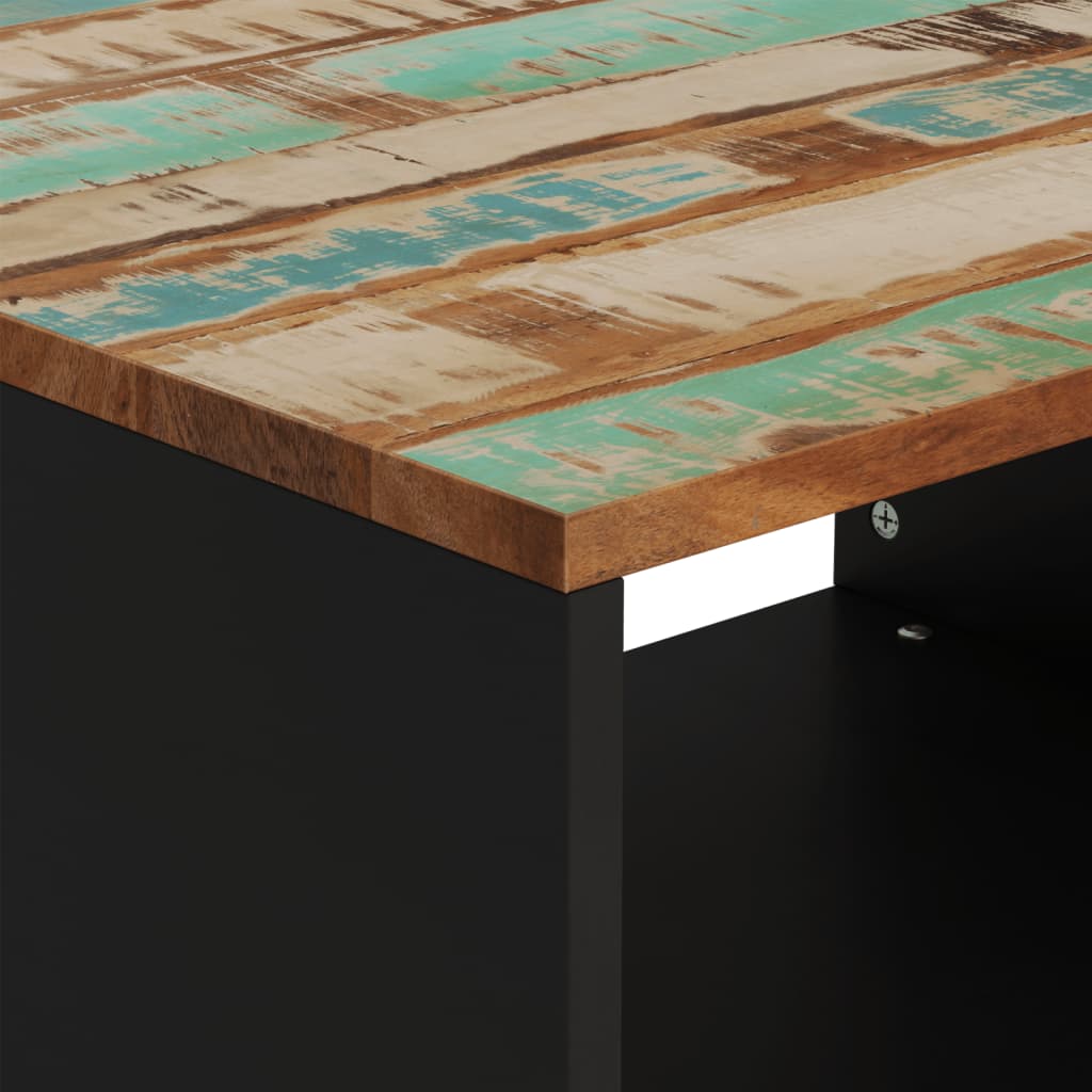 Tavolino da Salotto 60x50x40 cm in Legno Massello di Recupero | homemem39