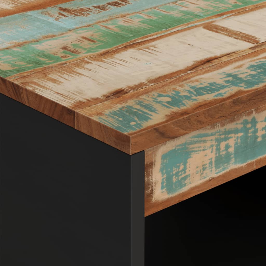 Tavolino da Salotto 55x50x40 cm in Legno Massello di Recupero | homemem39