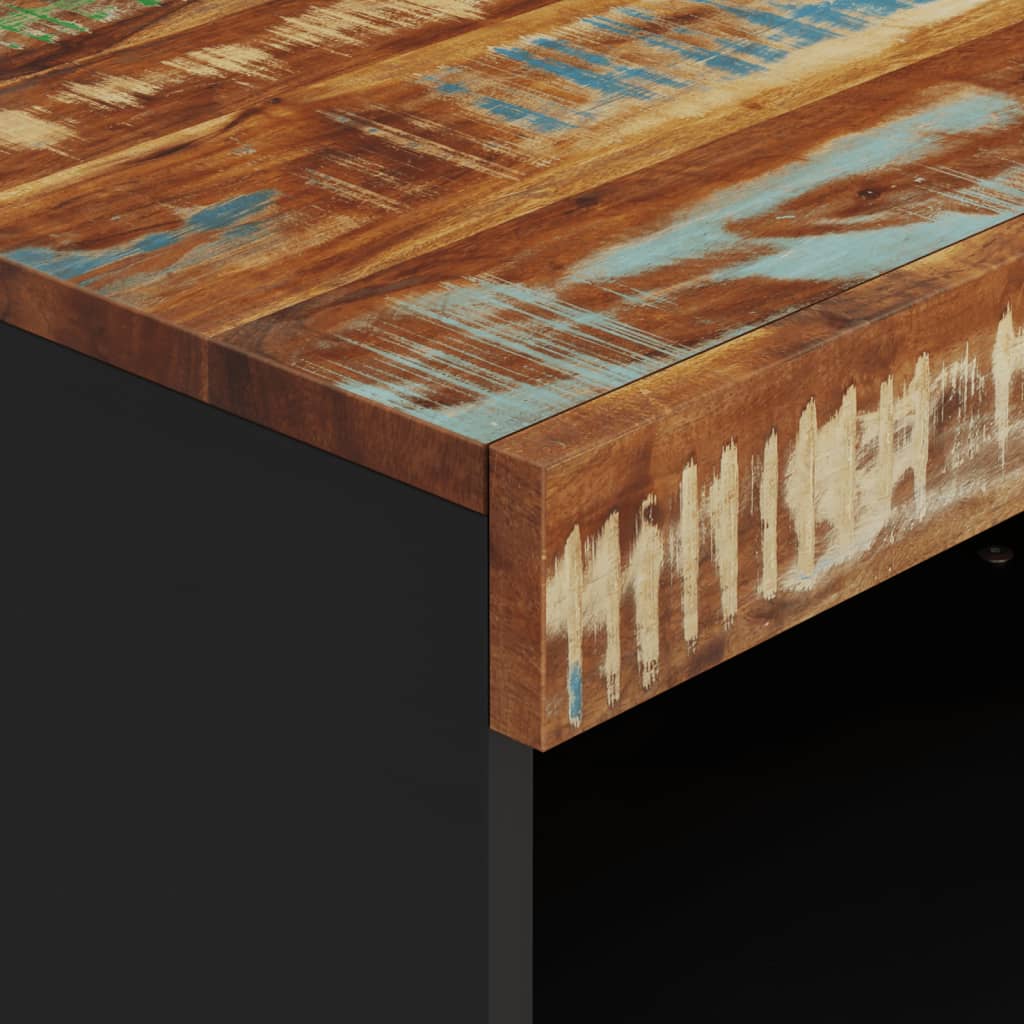 Mobile Porta TV 60x33x43,5 in Legno Massello di Recupero - homemem39