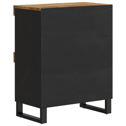 Credenza 60x33x75 cm in Legno Massello di Mango