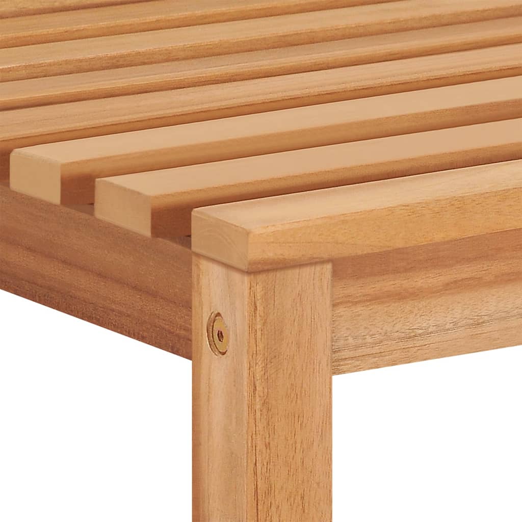 Set da Pranzo per Giardino 5 pz in Legno Massello di Teak | homemem39