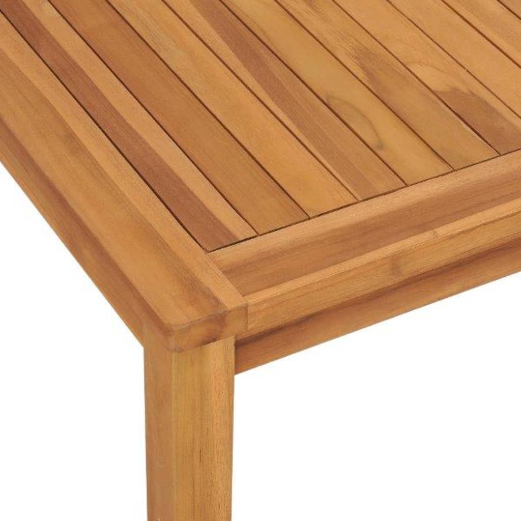 Set da Pranzo per Giardino 5 pz in Legno Massello di Teak | homemem39