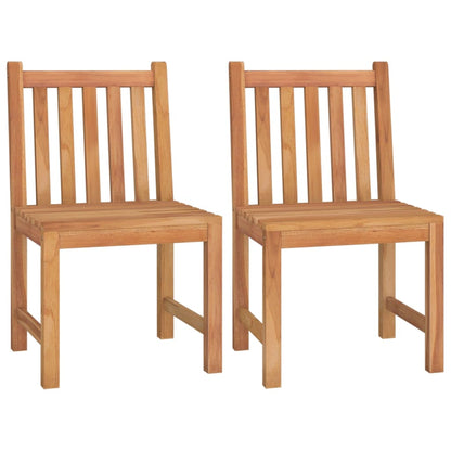 Set da Pranzo per Giardino 4 pz in Legno Massello di Teak | homemem39