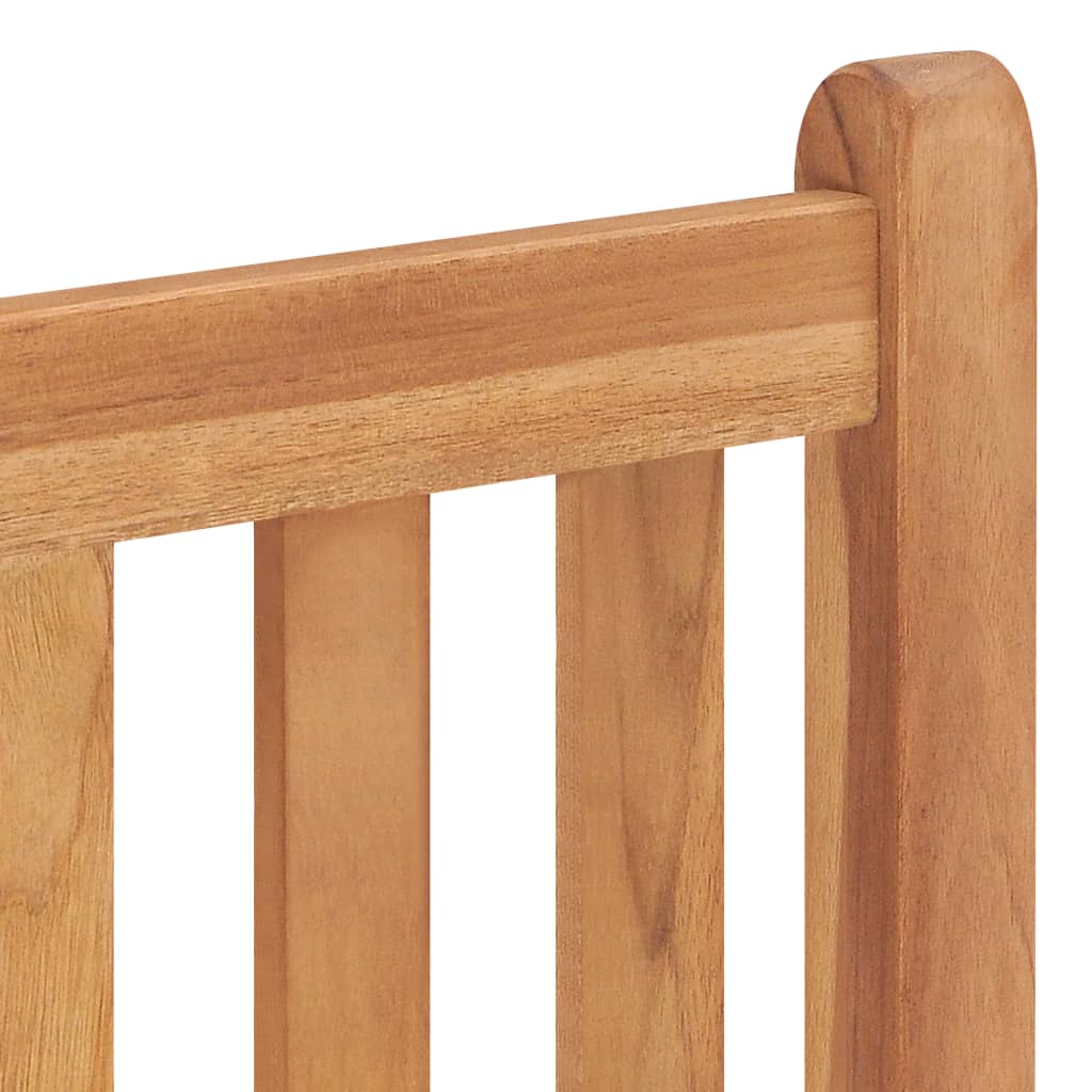 Set da Pranzo per Giardino 4 pz in Legno Massello di Teak | homemem39