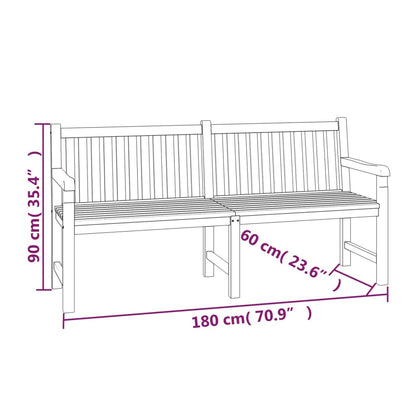 Set da Pranzo per Giardino 3 pz in Legno Massello di Teak | homemem39