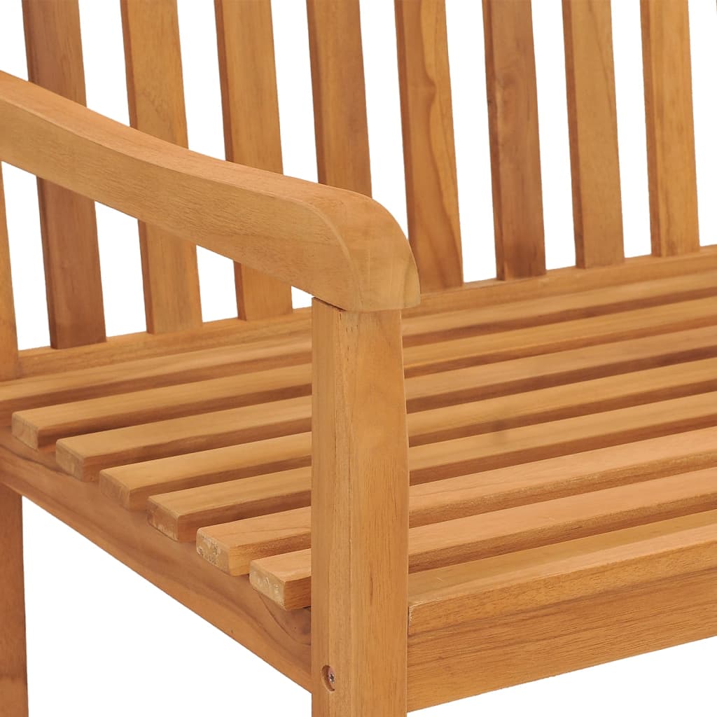 Set da Pranzo per Giardino 5 pz in Legno Massello di Teak | homemem39