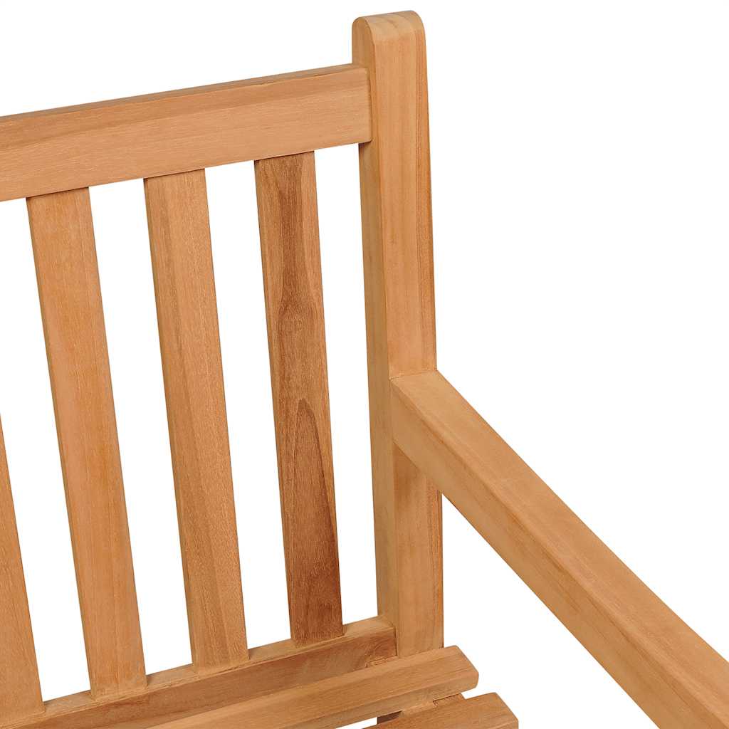 Set da Pranzo per Giardino 4 pz in Legno Massello di Teak | homemem39