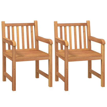 Set da Pranzo per Giardino 4 pz in Legno Massello di Teak | homemem39