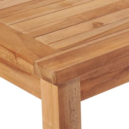 Set da Pranzo per Giardino 5 pz in Legno Massello di Teak | homemem39
