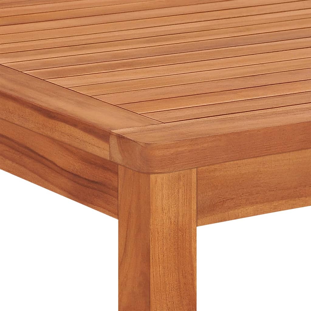 Set da Pranzo per Giardino 5 pz in Legno Massello di Teak | homemem39