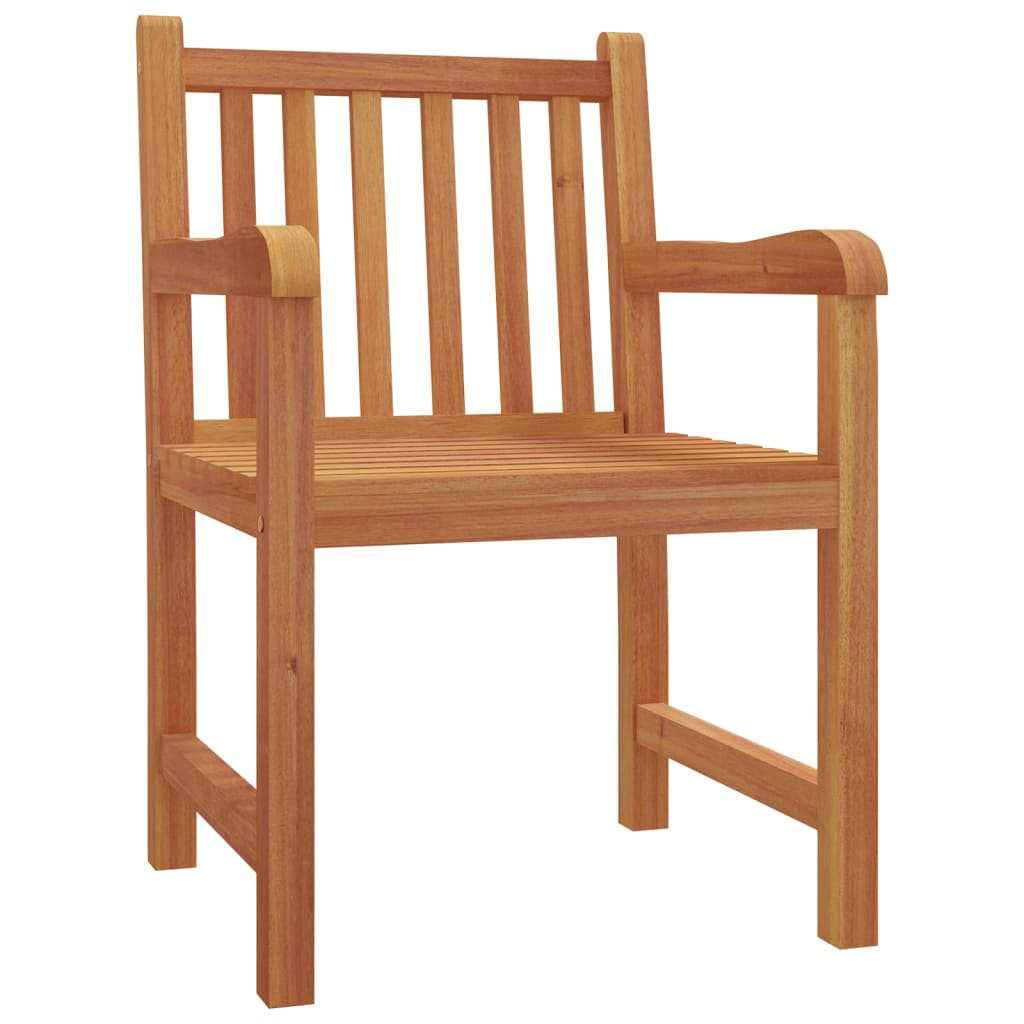Set da Pranzo per Giardino 4 pz in Legno Massello di Teak | homemem39