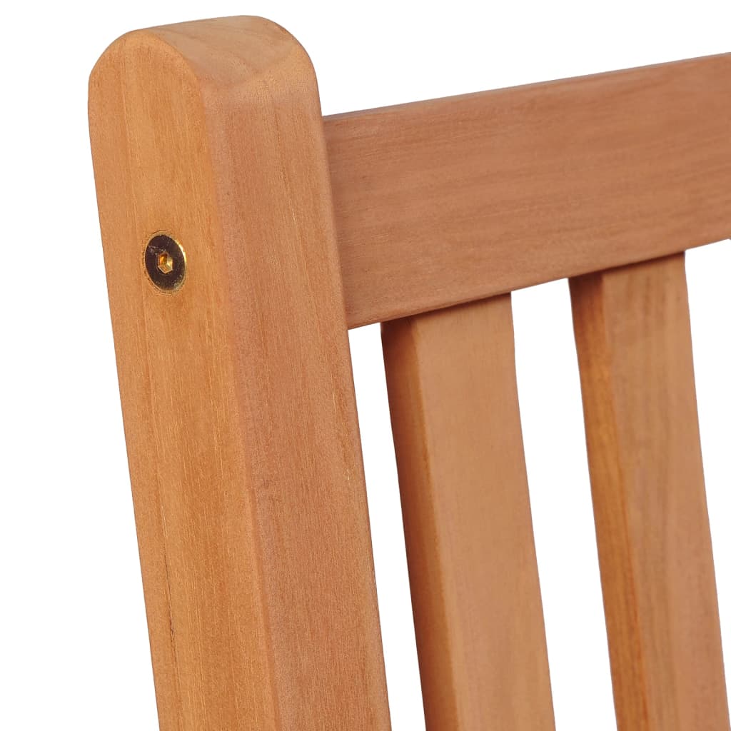 Set da Pranzo per Giardino 4 pz in Legno Massello di Teak | homemem39