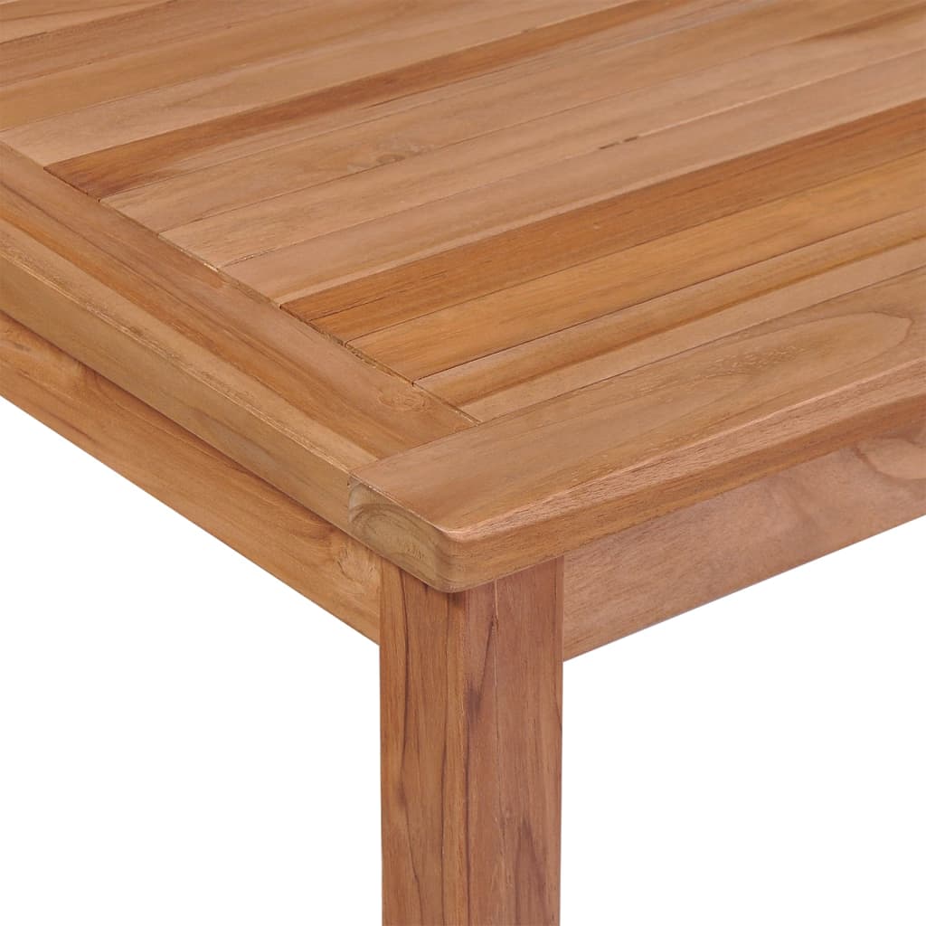 Set da Pranzo per Giardino 4 pz in Legno Massello di Teak | homemem39