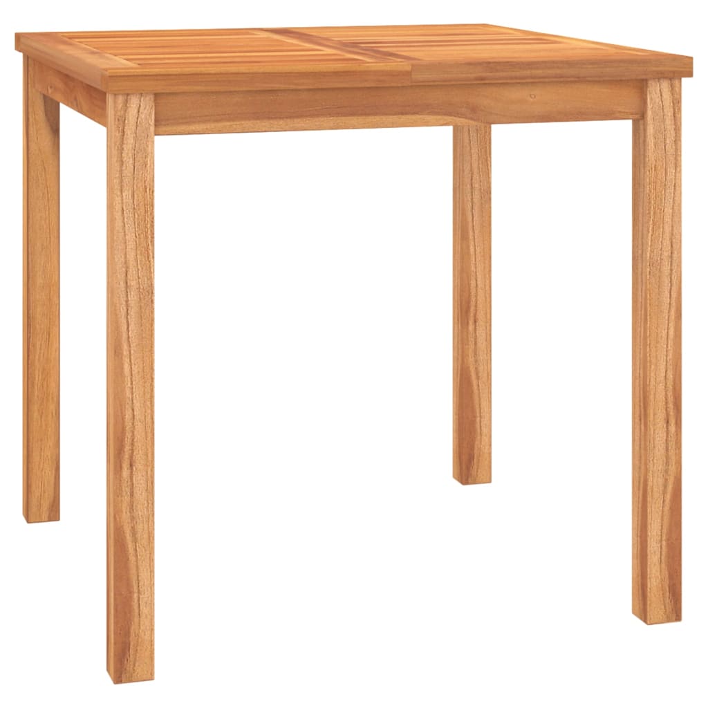 Set da Pranzo per Giardino 3 pz in Legno Massello di Teak - homemem39