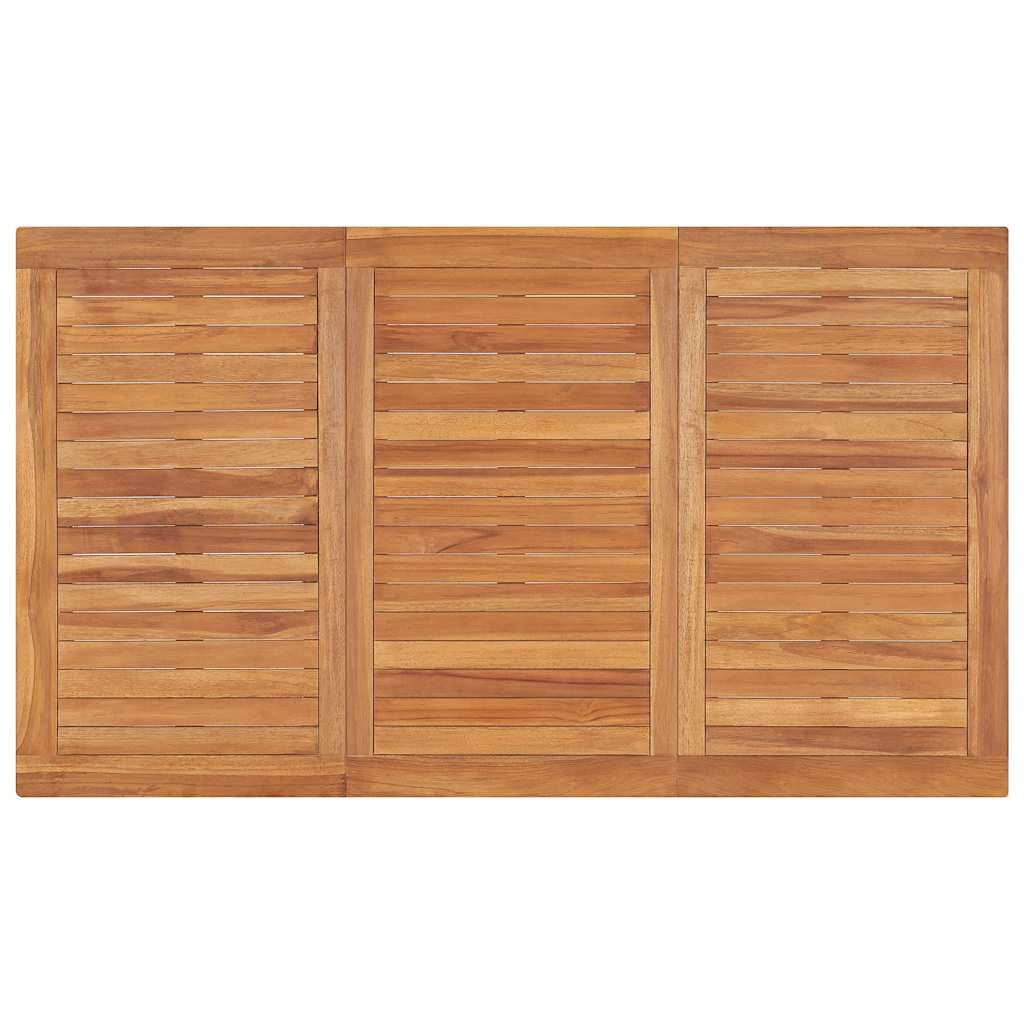 Set da Pranzo per Giardino 3 pz in Legno Massello di Teak | homemem39