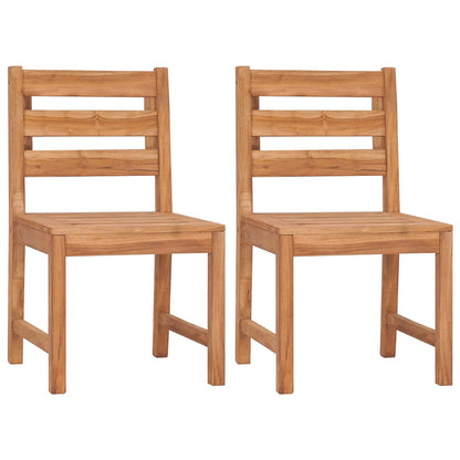 Set da Pranzo per Giardino 5 pz in Legno Massello di Teak | homemem39