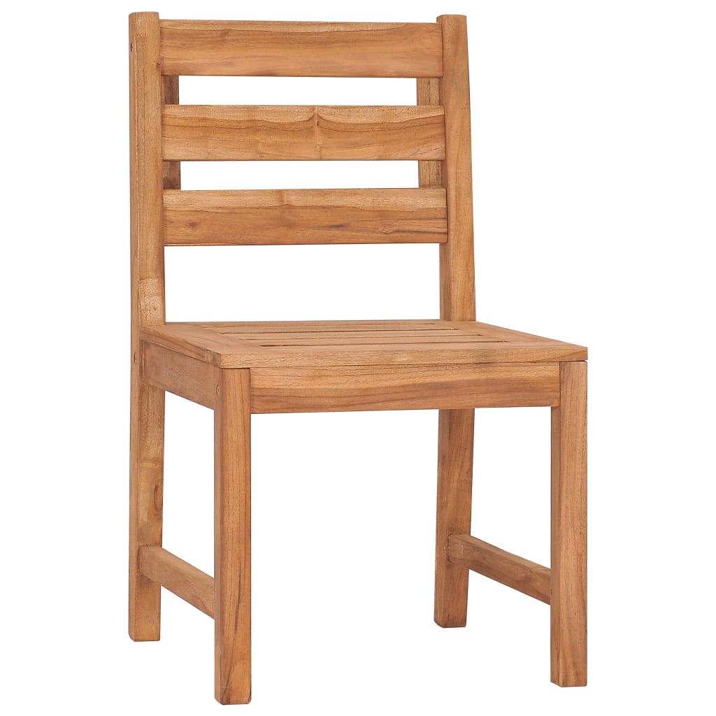 Set da Pranzo per Giardino 5 pz in Legno Massello di Teak | homemem39