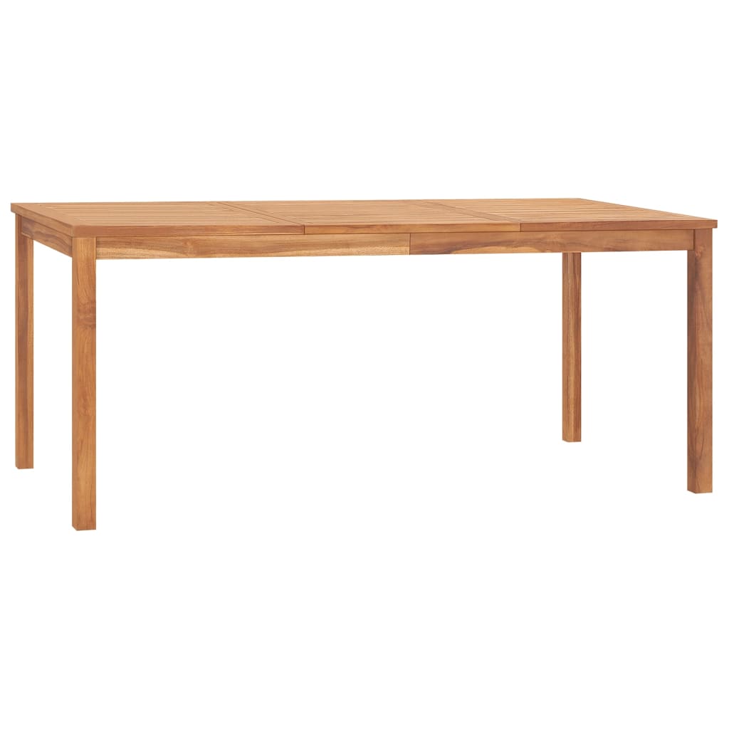 Set da Pranzo per Giardino 3 pz in Legno Massello di Teak | homemem39
