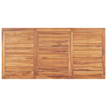 Set da Pranzo per Giardino 3 pz in Legno Massello di Teak | homemem39