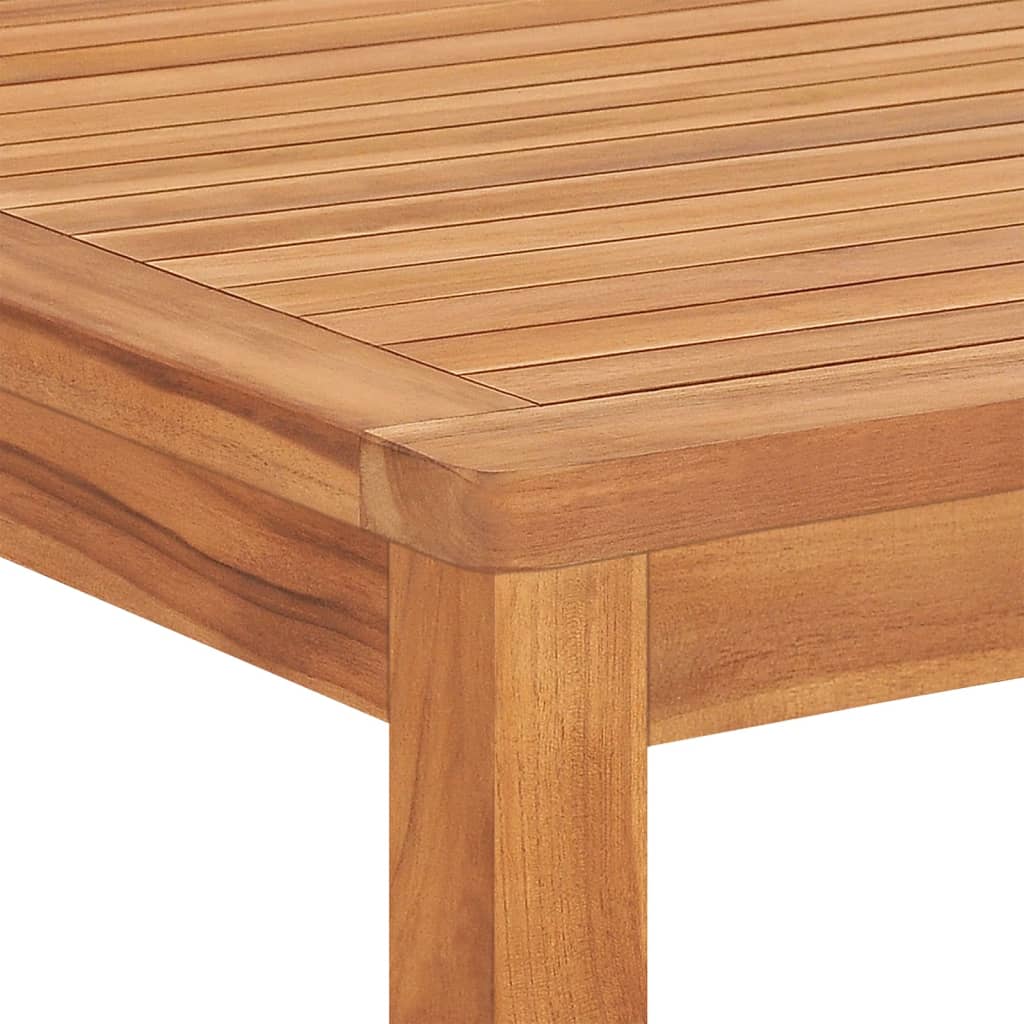 Set da Pranzo per Giardino 3 pz in Legno Massello di Teak | homemem39