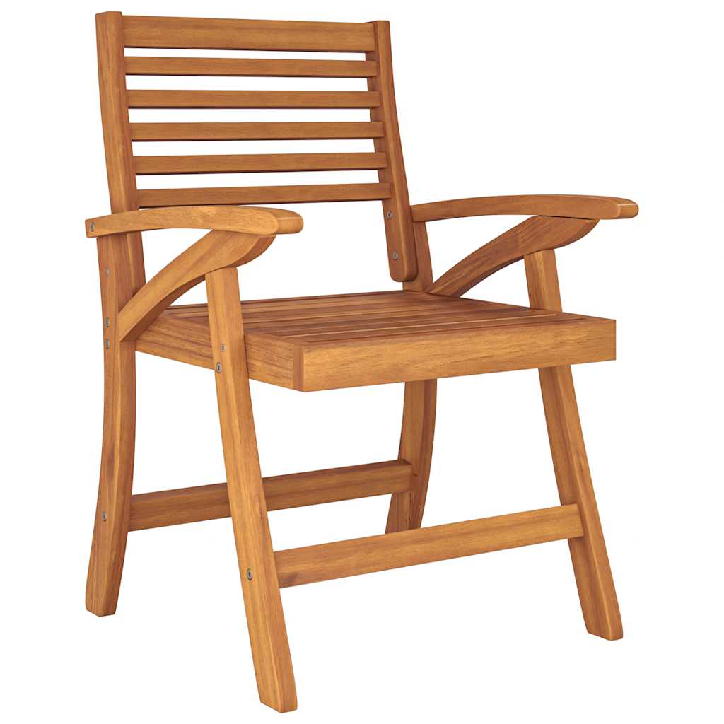 Set da Pranzo per Giardino 5 pz in Legno Massello di Acacia | homemem39