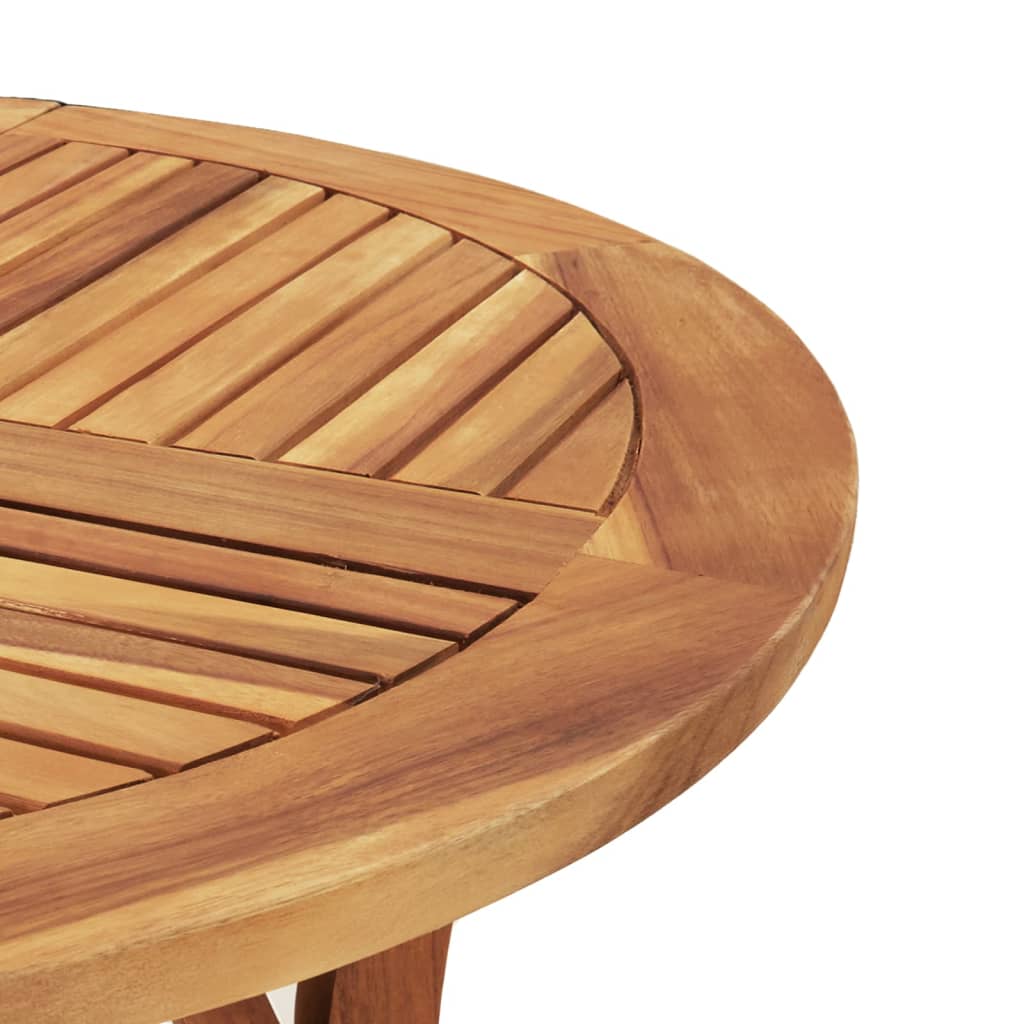 Set da Pranzo per Giardino 5 pz in Legno Massello di Acacia | homemem39