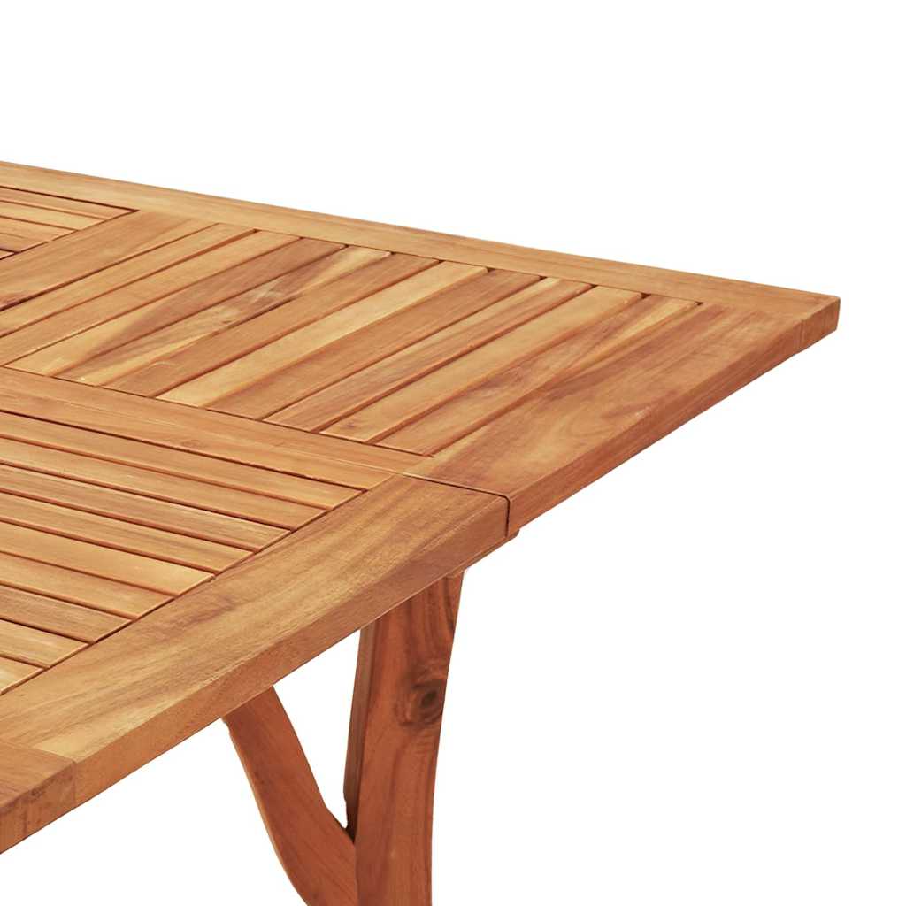 Set da Pranzo per Giardino 5 pz in Legno Massello di Acacia | homemem39
