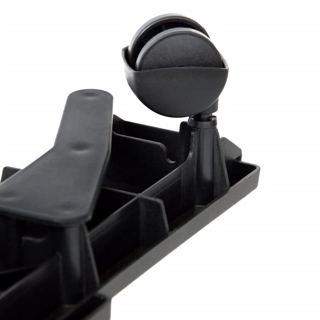 Carrelli da Trasloco con 4 Ruote 4 pz Neri Polipropilene 170 kg | homemem39