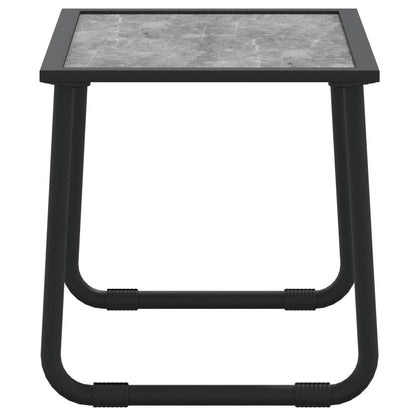 Set Salotto da Giardino 3 pz con Cuscini in Acciaio Antracite | homemem39