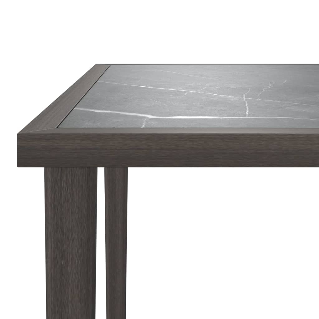 Set Divani da Giardino 3 pz con Cuscini in Polyrattan Grigio | homemem39