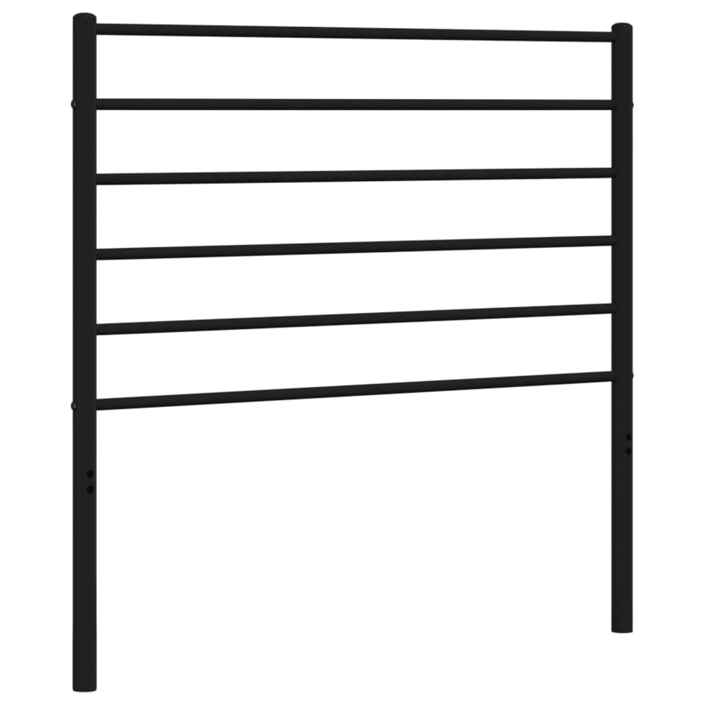 Testiera di Ricambio in Metallo Nero 80 cm | homemem39