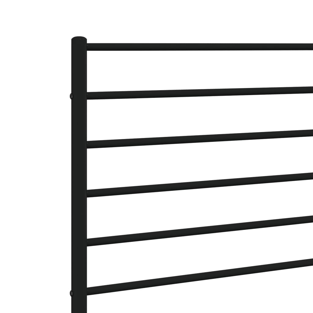 Testiera di Ricambio in Metallo Nero 80 cm | homemem39