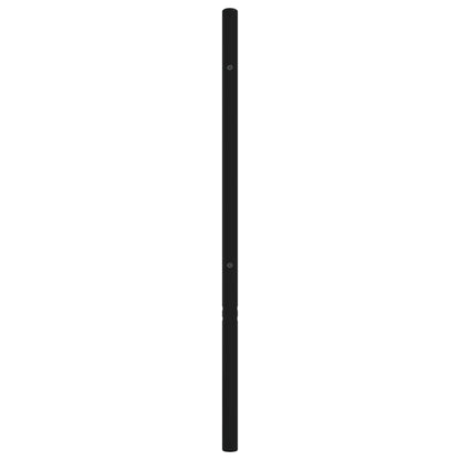 Testiera in Metallo Nero 90 cm