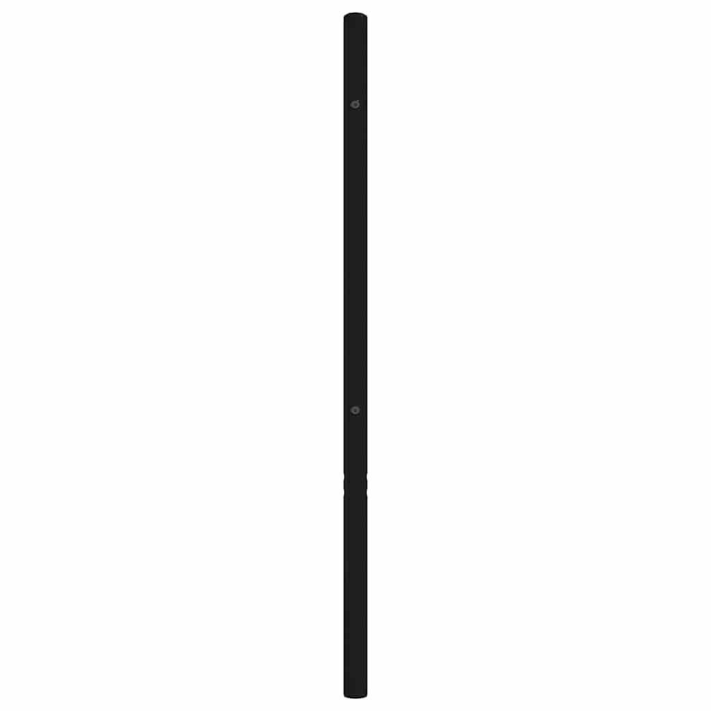 Testiera di Ricambio in Metallo Nero 100 cm | homemem39