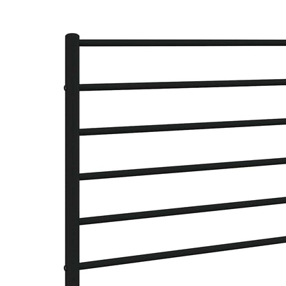 Testiera di Ricambio in Metallo Nero 120 cm | homemem39